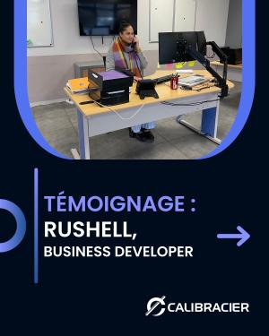 Témoignage de Rushell, Business Developer